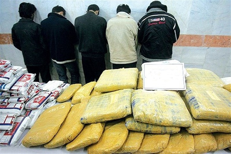 كشف خسمة اطنان من المخدرات في سيستان وبلوجستان