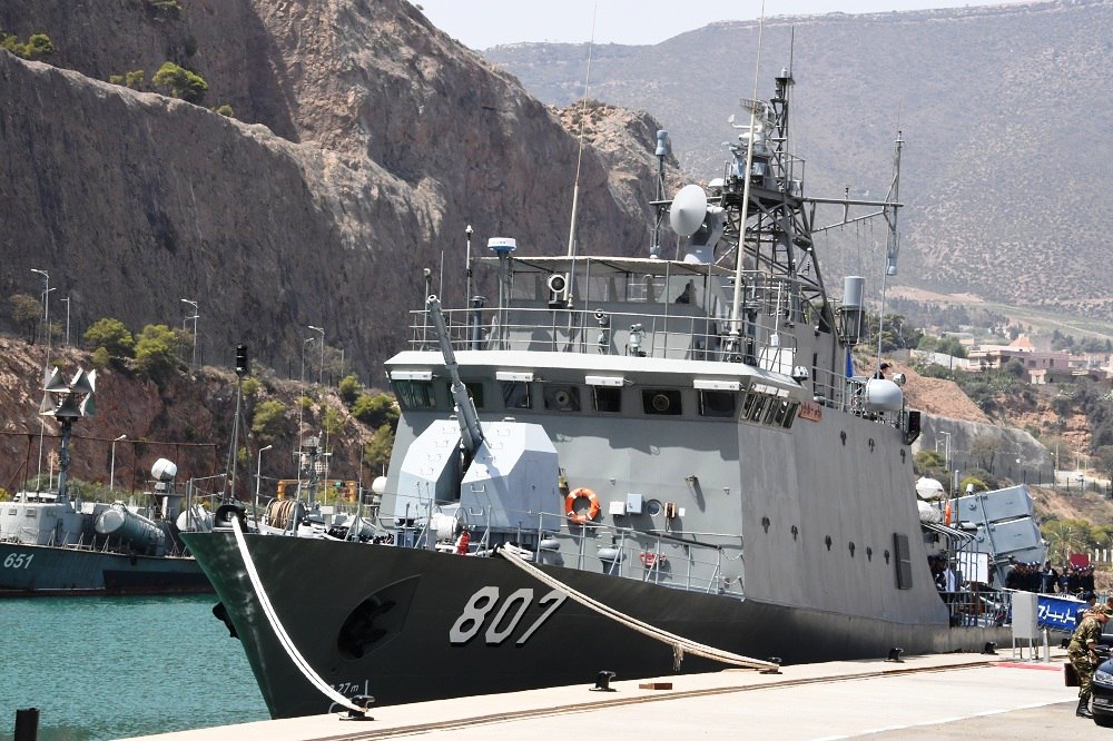 الجيش الجزائري يدشن سفينة حربية صناعة محلية