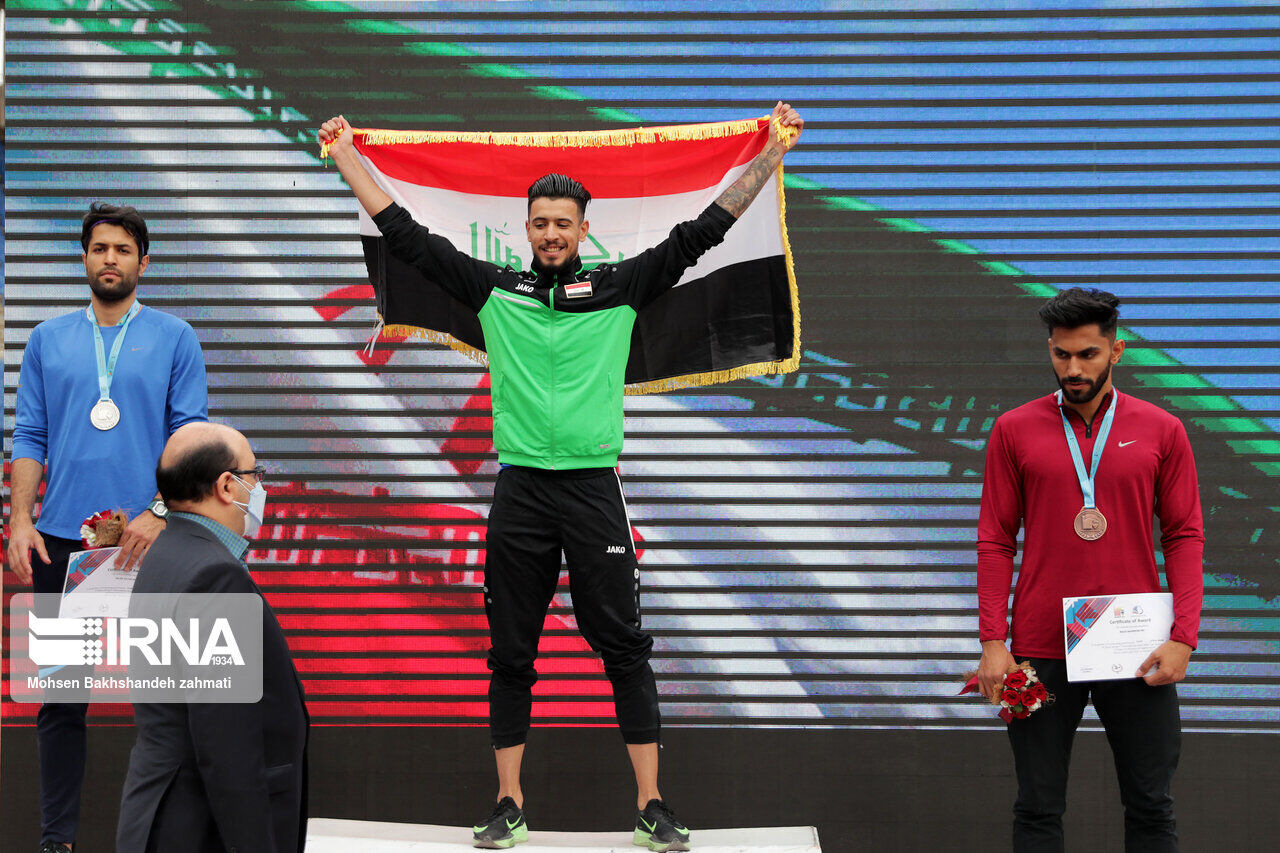 العداءون العراقيون يتالقون في مسابقات “الامام الرضا (ع)” الدولية لالعاب القوى
