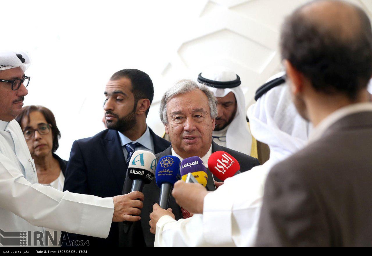 سفر «آنتونیو گوترش» دبیرکل سازمان ملل متحد به کویت