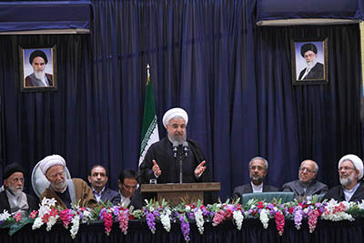 الرئيس روحاني: البلاد لن تعود الي الظروف التي كانت قبل 4 أعوام