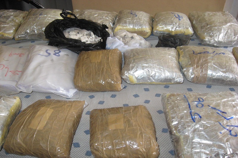 ضبط اكثر من طن من المخدرات في محافظة سيستان وبلوجستان
