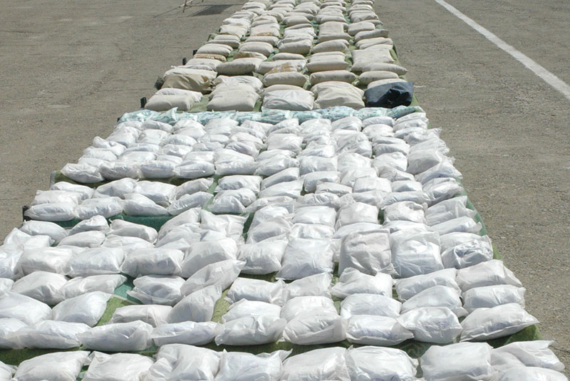 ضبط 3.6 طن من المخدرات جنوب شرقي البلاد