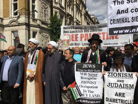 انطلاق مسيرة يوم القدس العالمي في لندن