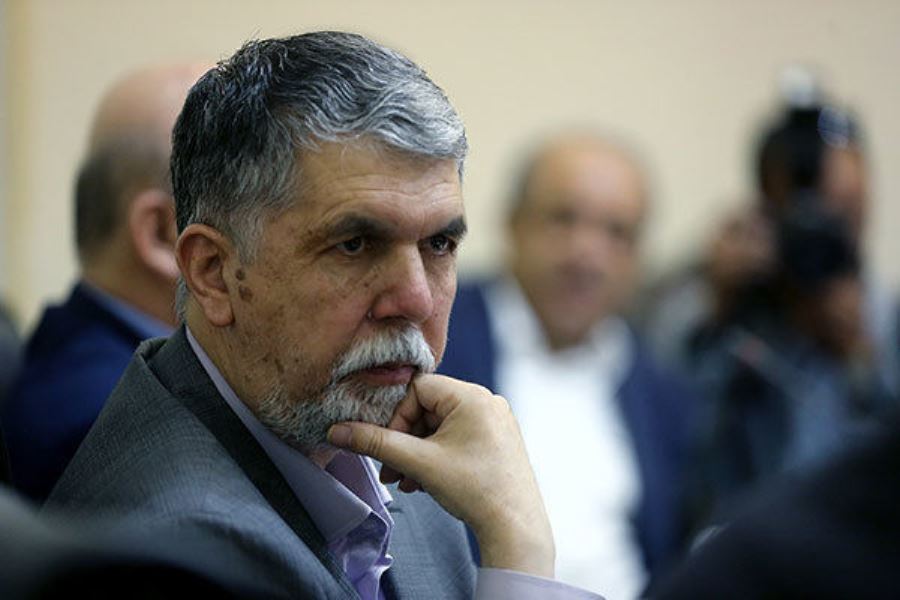 وزير الثقافة الايراني يصل الي موسكو