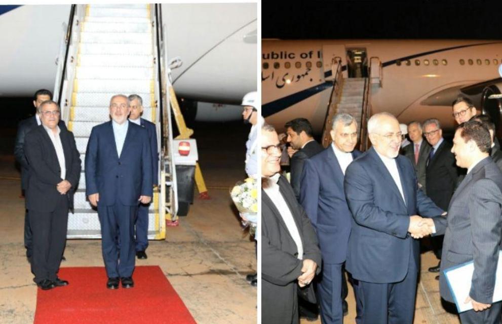 وزير الخارجية الايراني يصل الي البرازيل