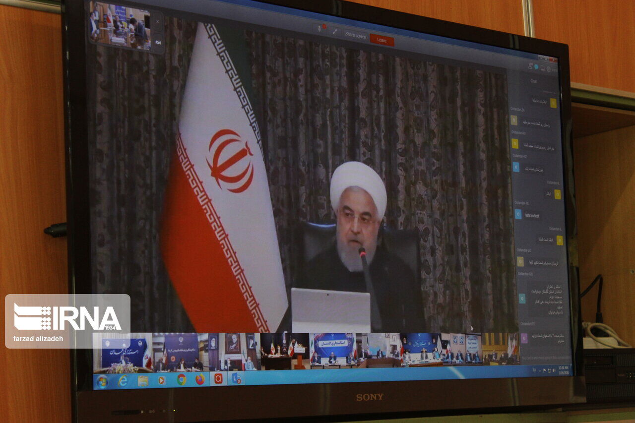 الرئيس روحاني يرعى تدشين 10 مشاريع اعمارية في ايلام غربي البلاد
