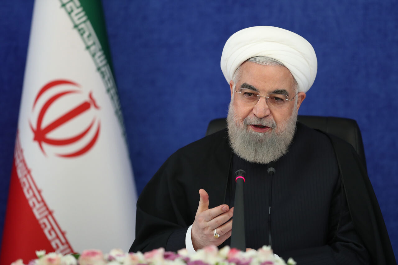 الرئيس روحاني: التوافق بشان رفع كافة اجراءات الحظر الرئيسية تقريبا