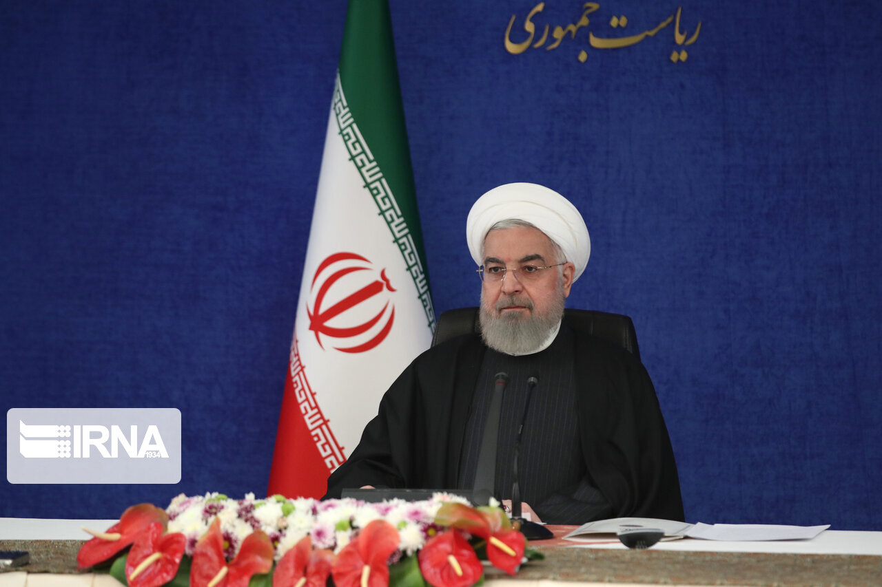 الرئيس روحاني: يجب رفع العقوبات الظالمة عن الشعب الايراني